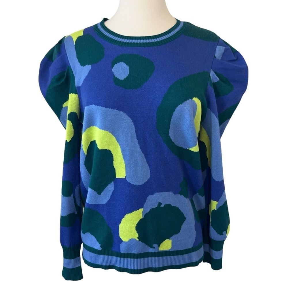 EMILY MCCARTHY JULIA SWEATER - WINTER POP CHEETAH Size XS